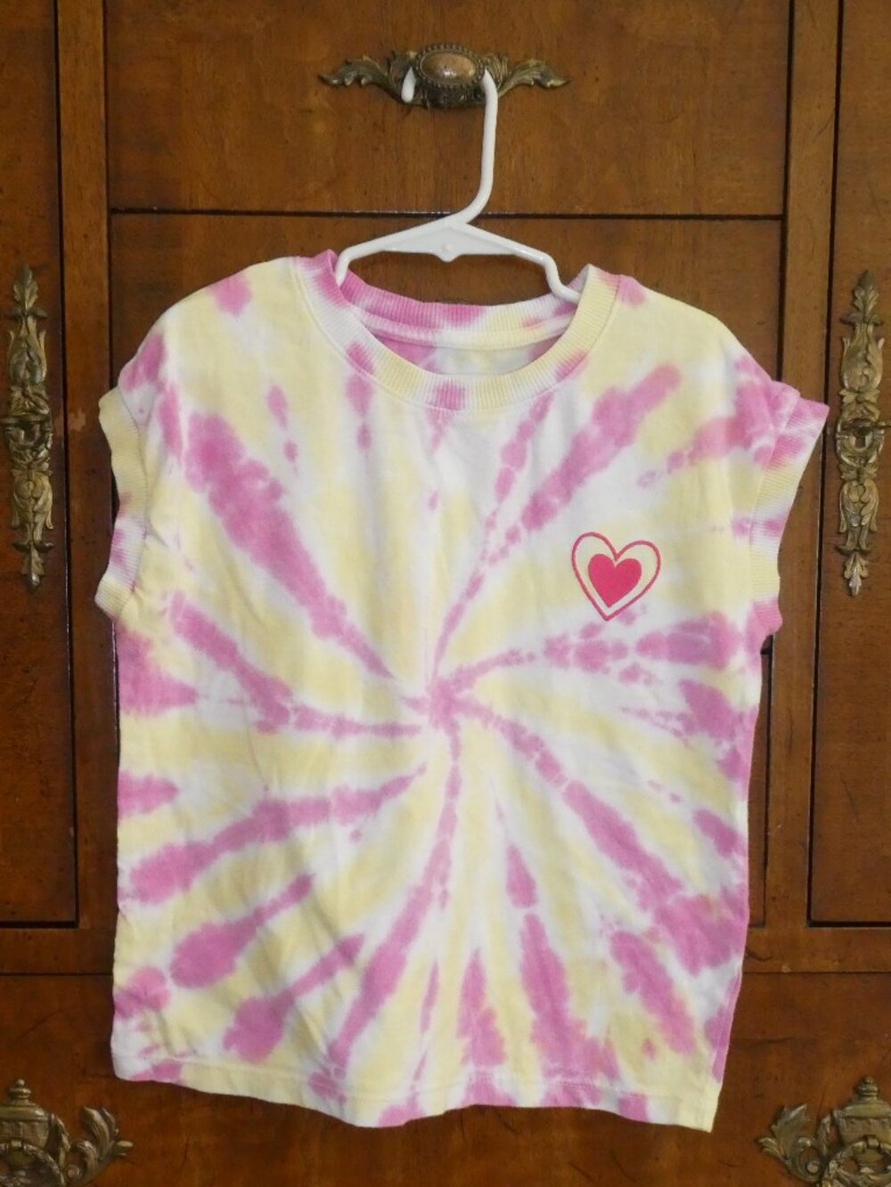 4/$20 Cat & Jack Girls Tie Dye Short Sleeve T-shirt Size Small 6/7